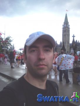 ja na Canada Day w ł)Ottawie