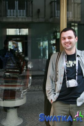 Oto ja podczas wyprawy do Lizbony :)