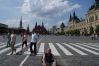 Na Placu Czerwonym w Moskwie